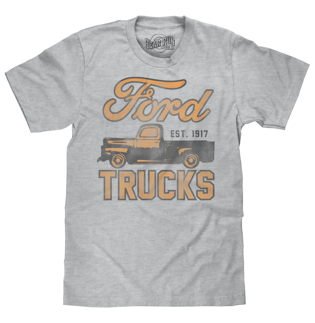 Ford Trucks Est. 1917 T-Shirt - Athletic Heather