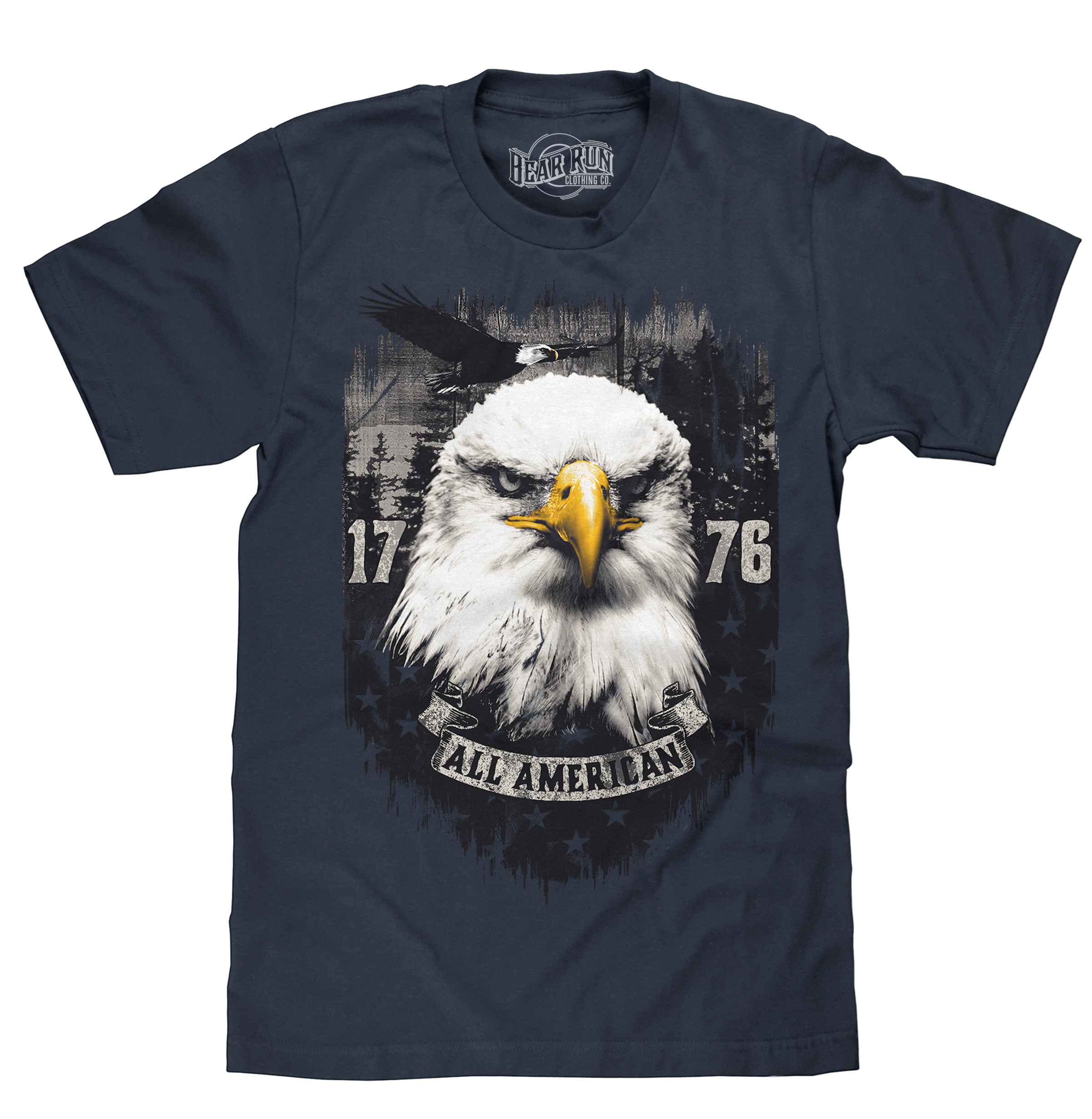 american eagle wolf shirt